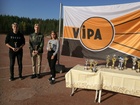 Vuoden tuomarit Lassi Kaskinen, Anton Säiläkivi ja Marjaana Kuusisto