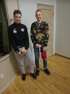 C-pojat Ville Aalto ja Frans Lehtinen