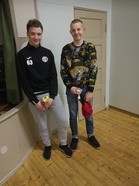 C-pojat Ville Aalto ja Frans Lehtinen